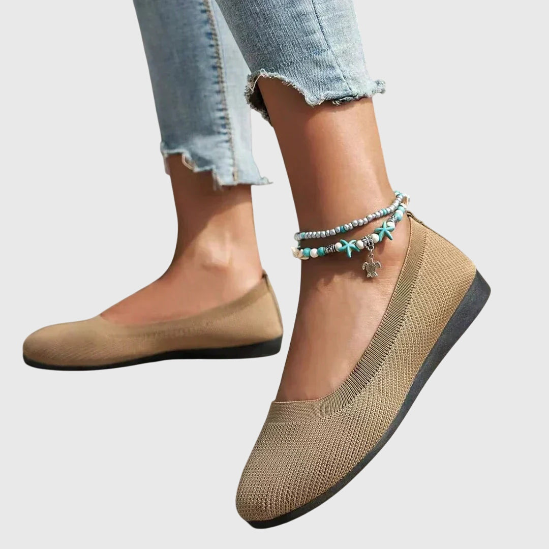 Womens anti-slip breathable slip-on shoes in a range of colours