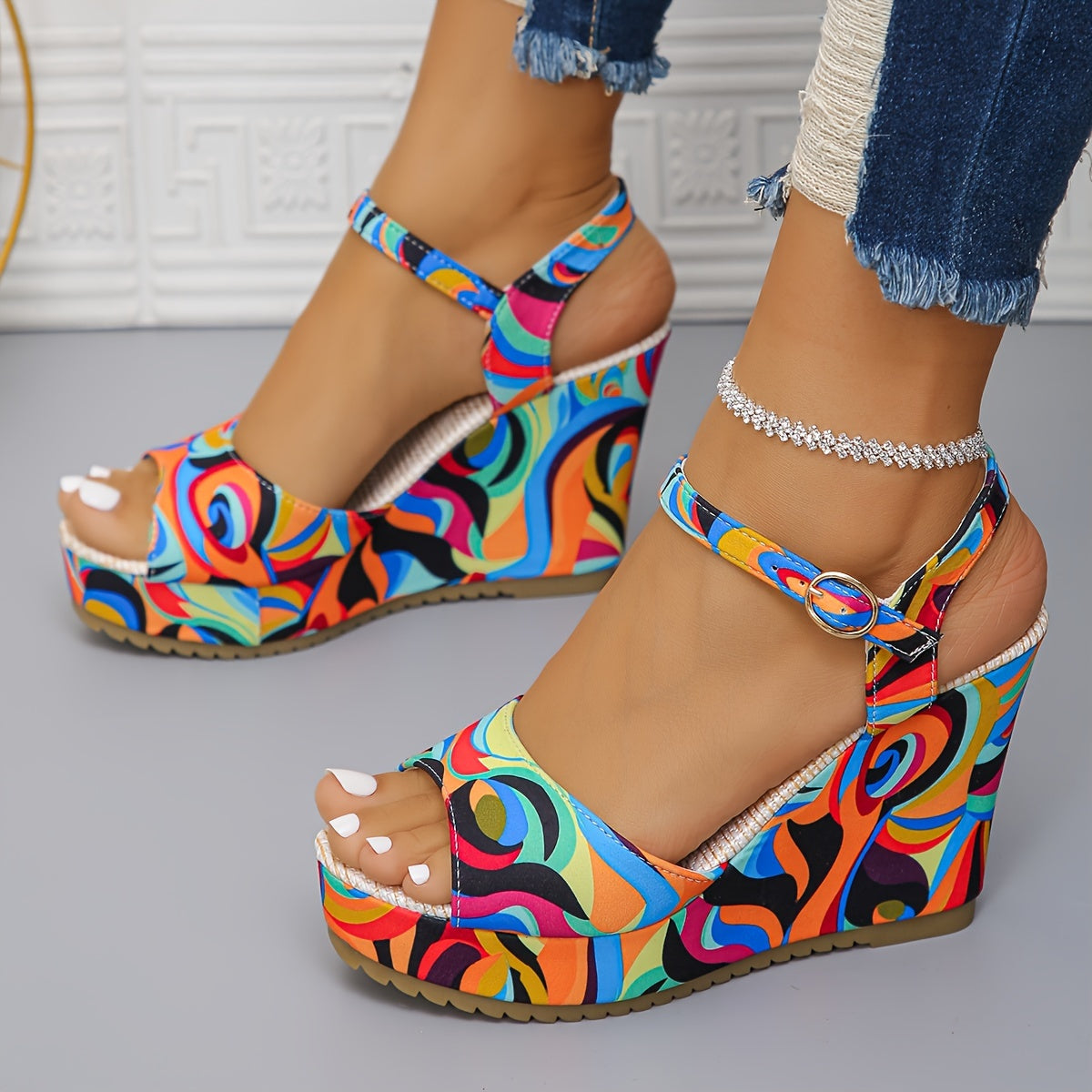 Brooklyn | Platform Wedge Sandals