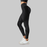 Faye classic black full-length sculpting leggings for women