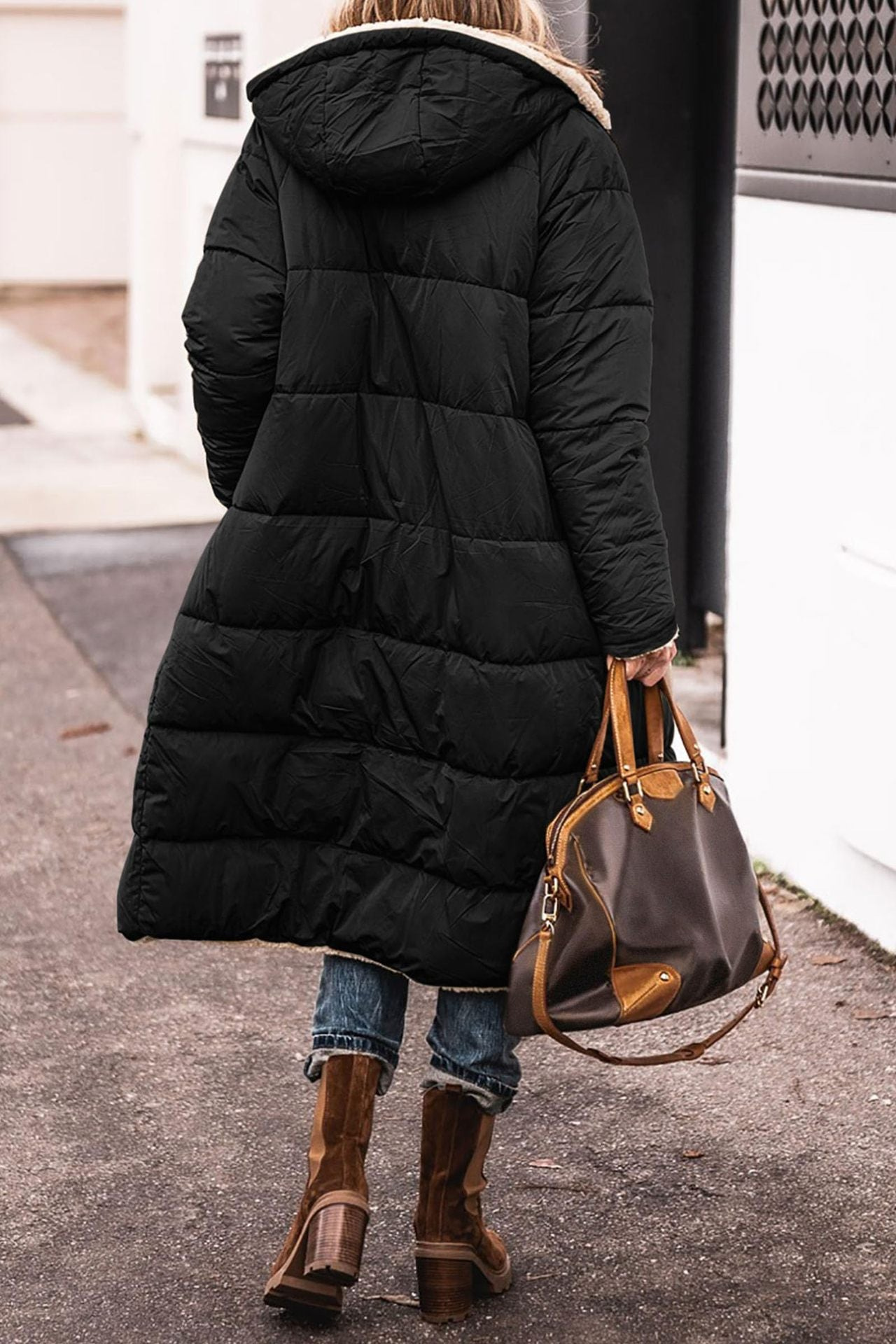 Sasha elegant reversible tailored womens coat shown in a rich colourway