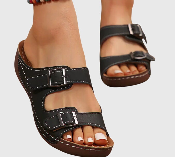 Boston | Reinforced-Heel Slide Sandals