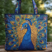 Royal Peacock handmade artisanal bag in a colourful eye-catching design