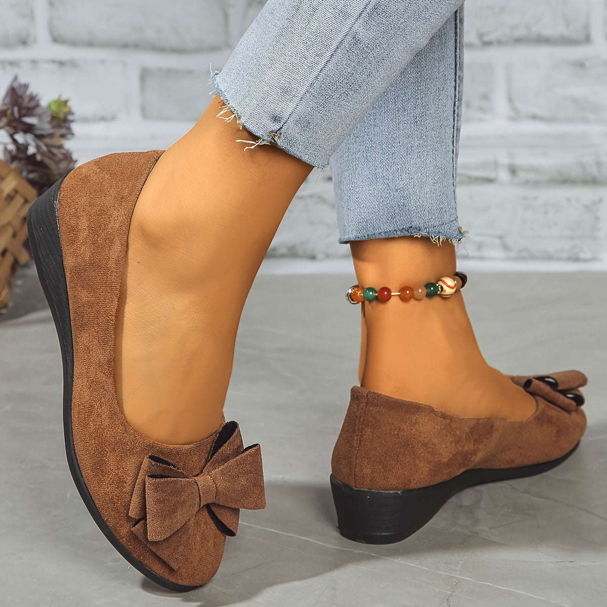 Comfortable everyday women's flat shoes shown in multiple colours