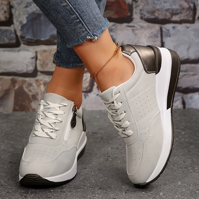 Matilda orthopedic balance sneakers shown in blue, black and grey