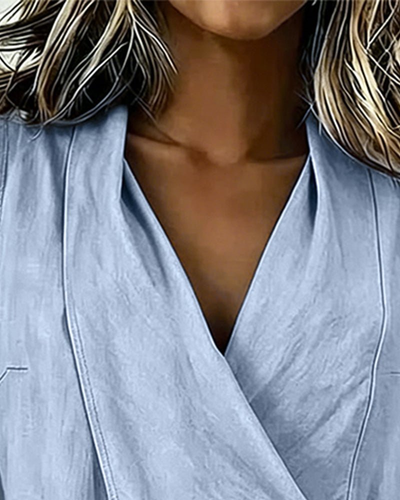 Brenda wide strap crossover top with front bow detail, shown in multiple colours
