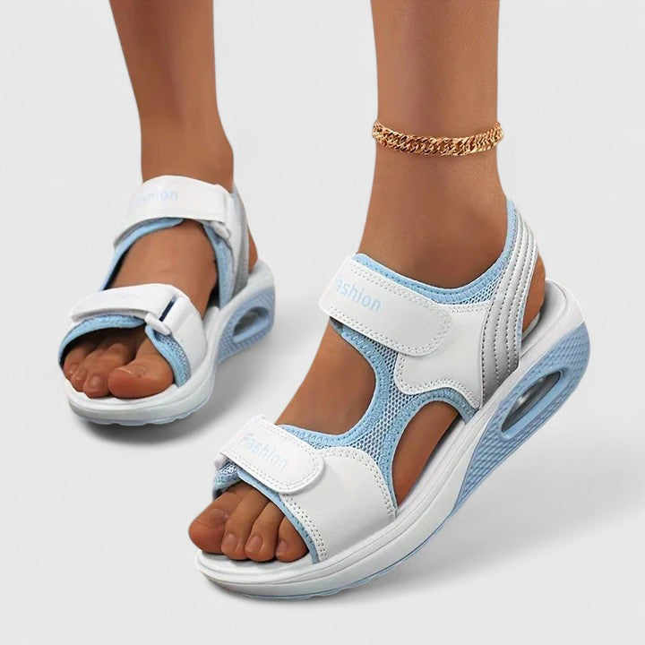 Rhea | Wide Toe Box Sandals with Cushioned Insoles