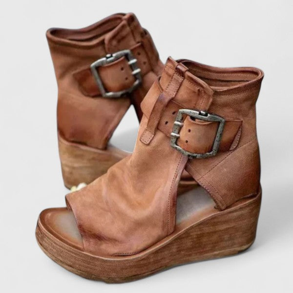 Jess | Cushioned Wedge Sandals for Long Walks