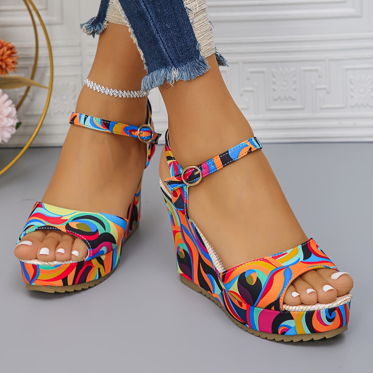 Brooklyn | Platform Wedge Sandals