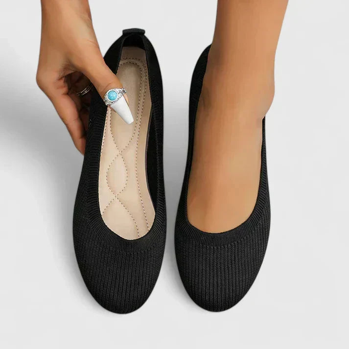 Women's versatile comfort slip-on shoes shown in multiple colours