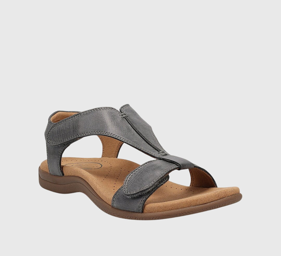 Liana | Velcro Strap Cushioned Sandals