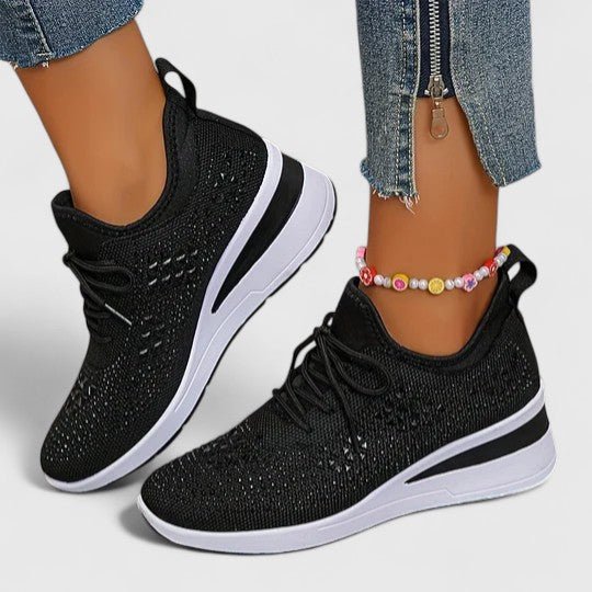 Poppy signature everyday sneakers shown in a range of colours
