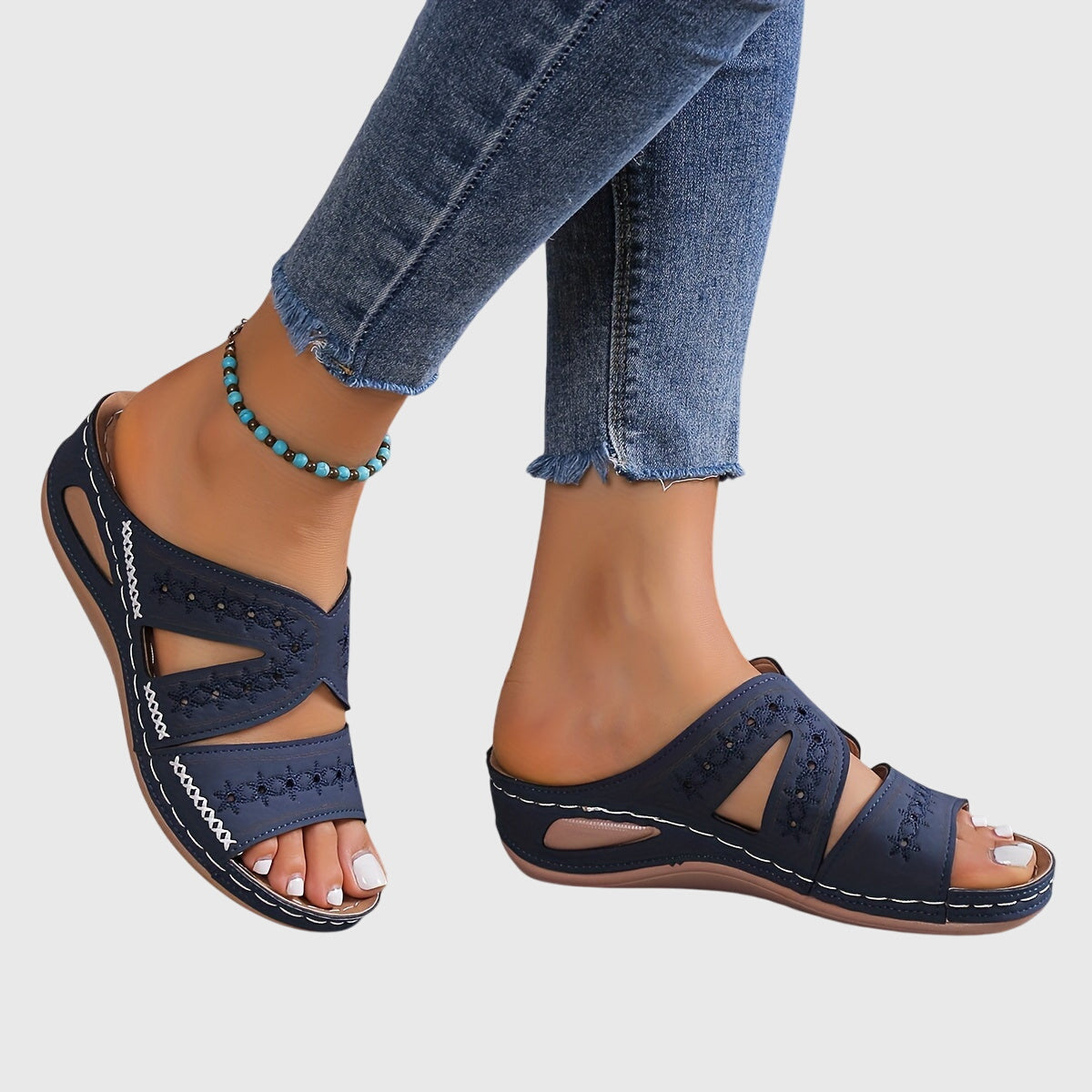 Noëlle | Lightweight Adjustable-Strap Sandals