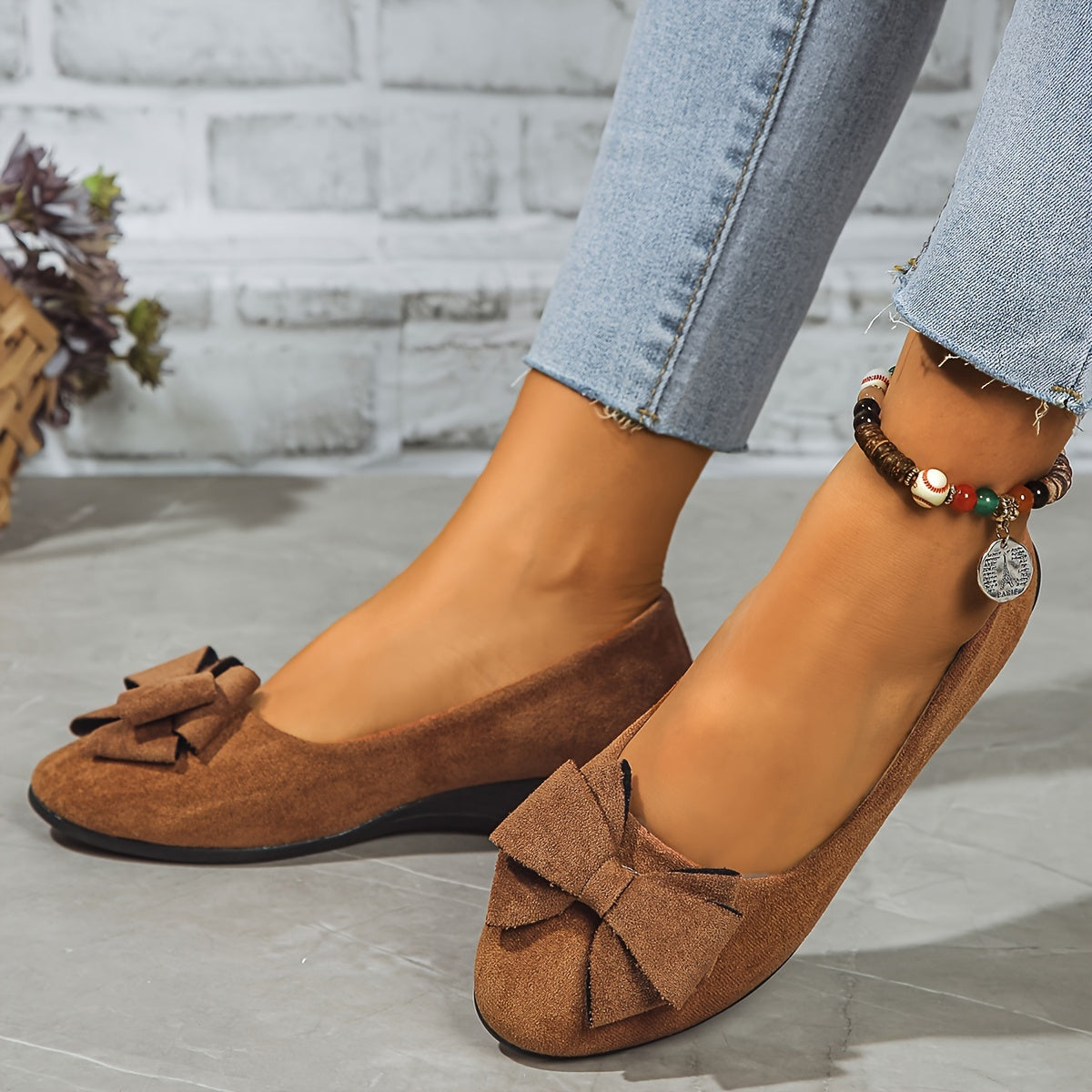 Comfortable everyday women's flat shoes shown in multiple colours