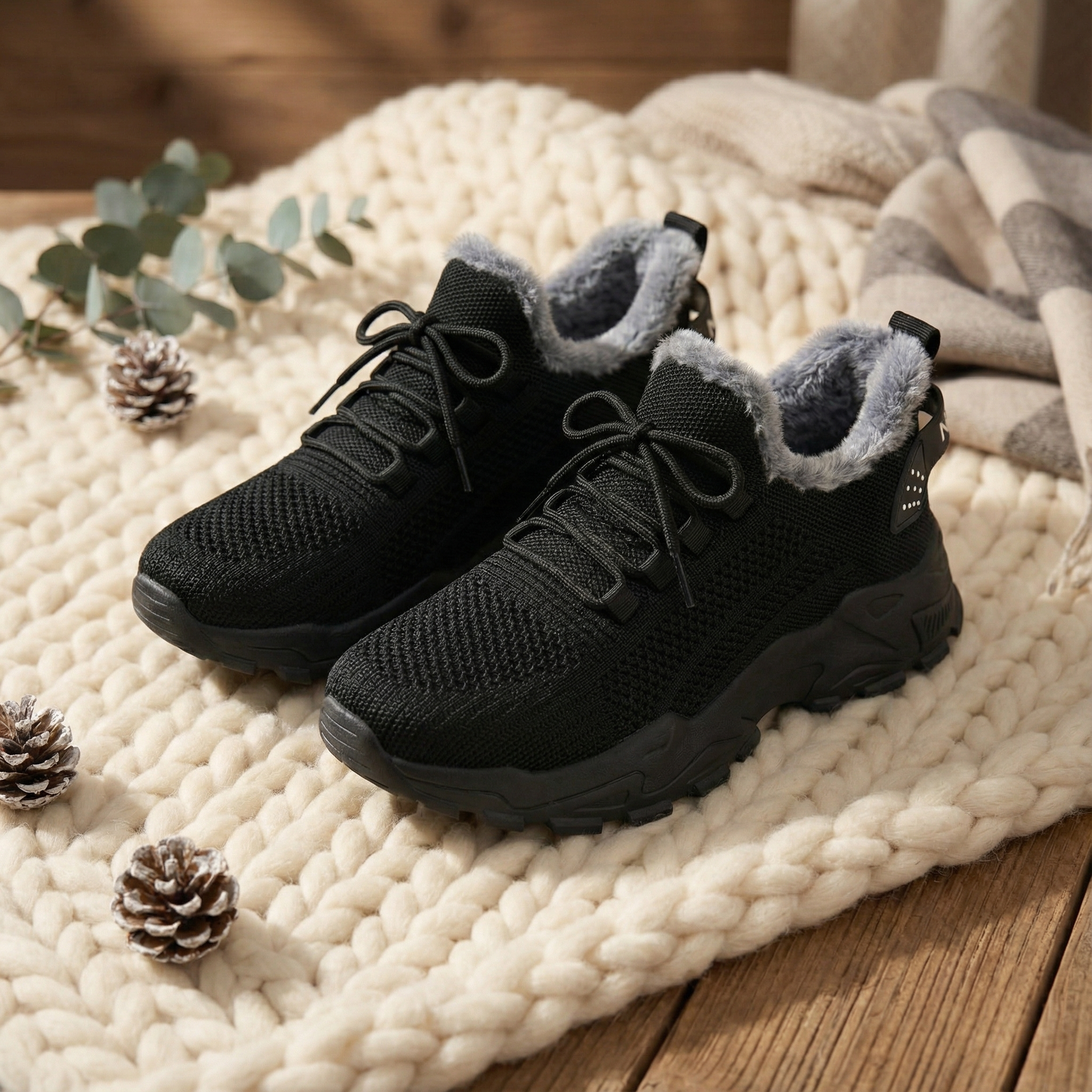 Elvra orthopedic comfort sneakers shown in a soft neutral colourway