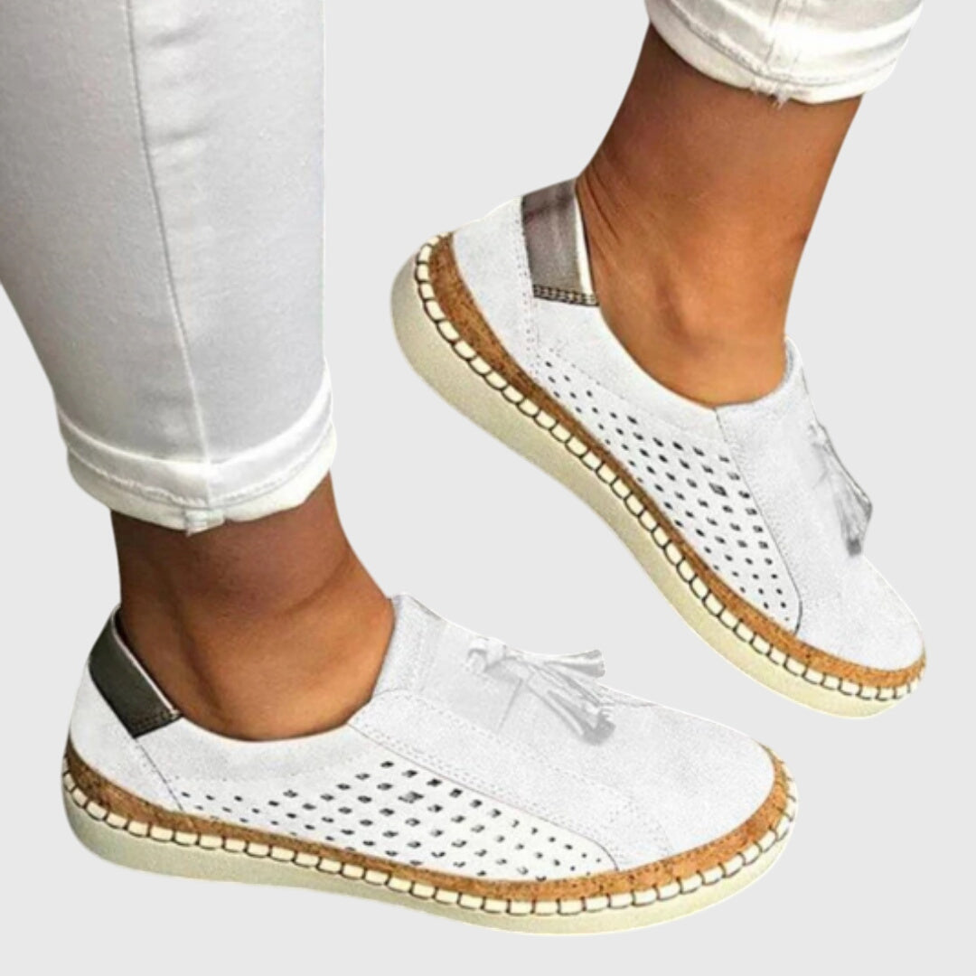 Piper comfortable slip-on shoes shown in several colours for everyday wear