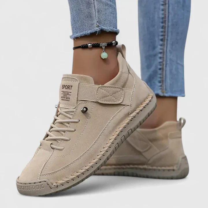 Kymberleigh orthopedic comfort sneakers shown in a range of colours