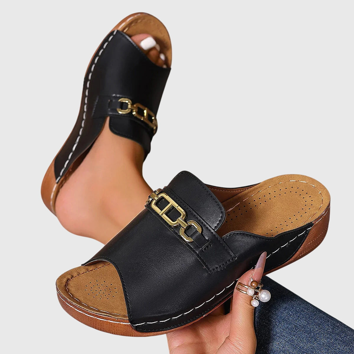 Kimberly | Lightweight Contoured Slip-On Sandals