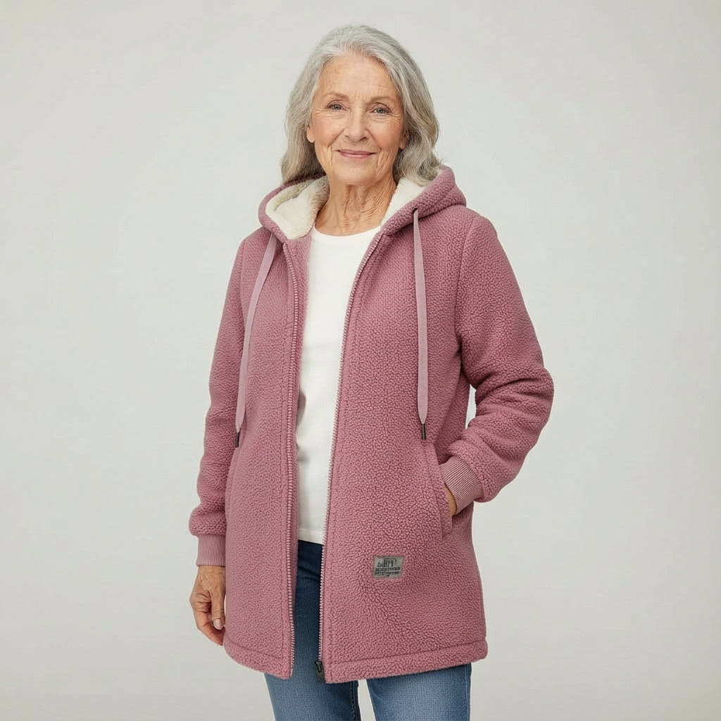 Lenora everyday cozy comfort jacket for women in a relaxed, soft fit