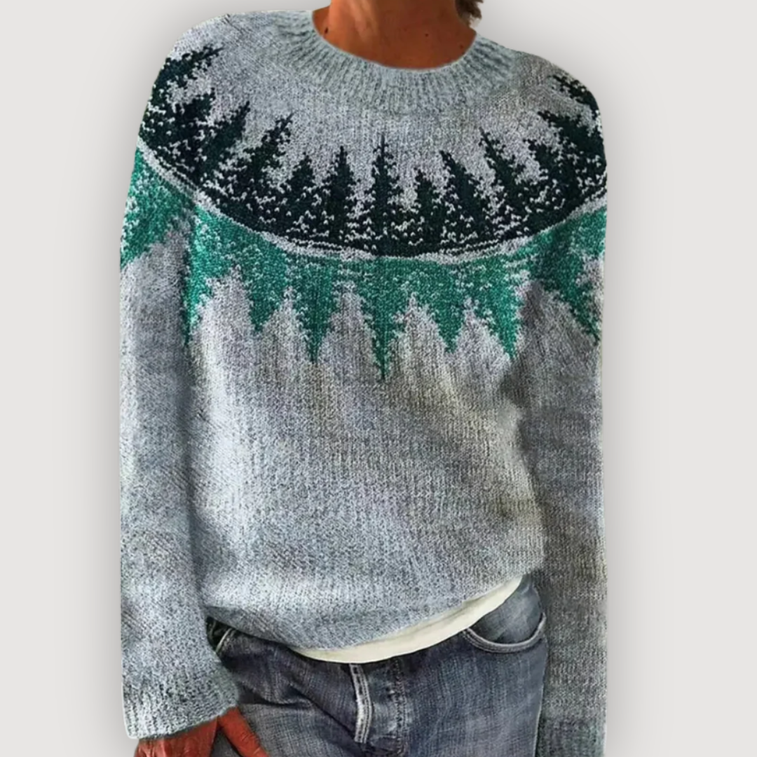 Lucy soft sheep knit jumper shown in multiple colours