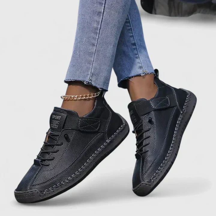 Kymberleigh orthopedic comfort sneakers shown in a range of colours