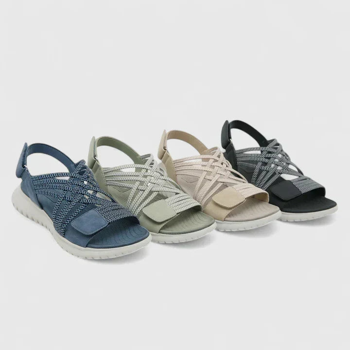 Arvienne | Wide Toe Box Adjustable Strap Sandals