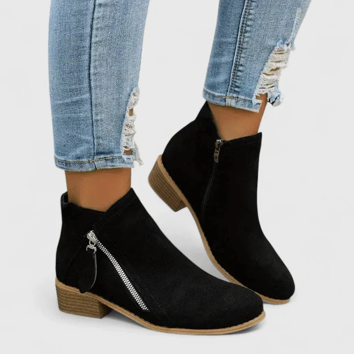 Marizheah | Vintage-Inspired Boots with Durable Sole