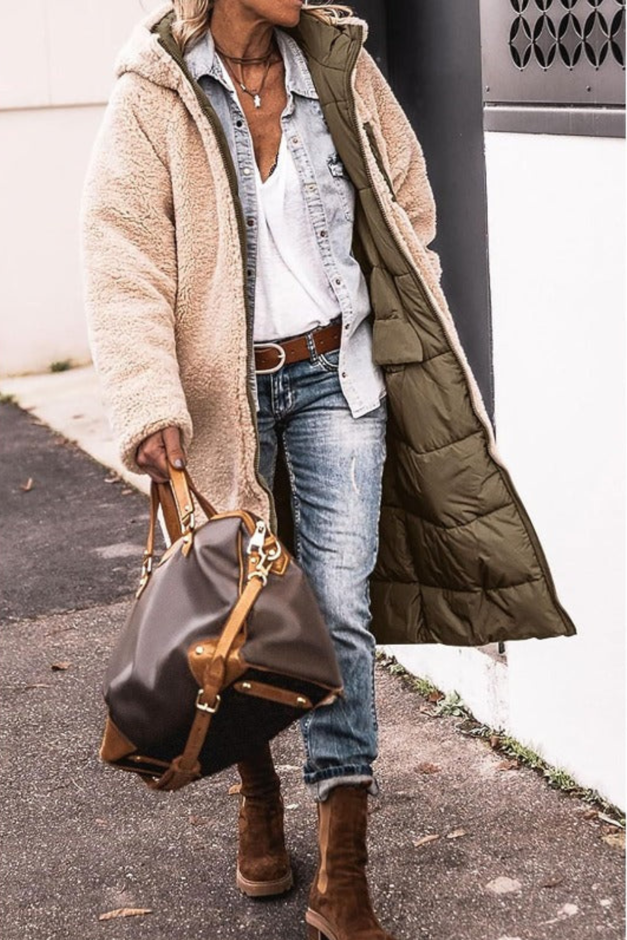 Sasha elegant reversible tailored womens coat shown in a rich colourway