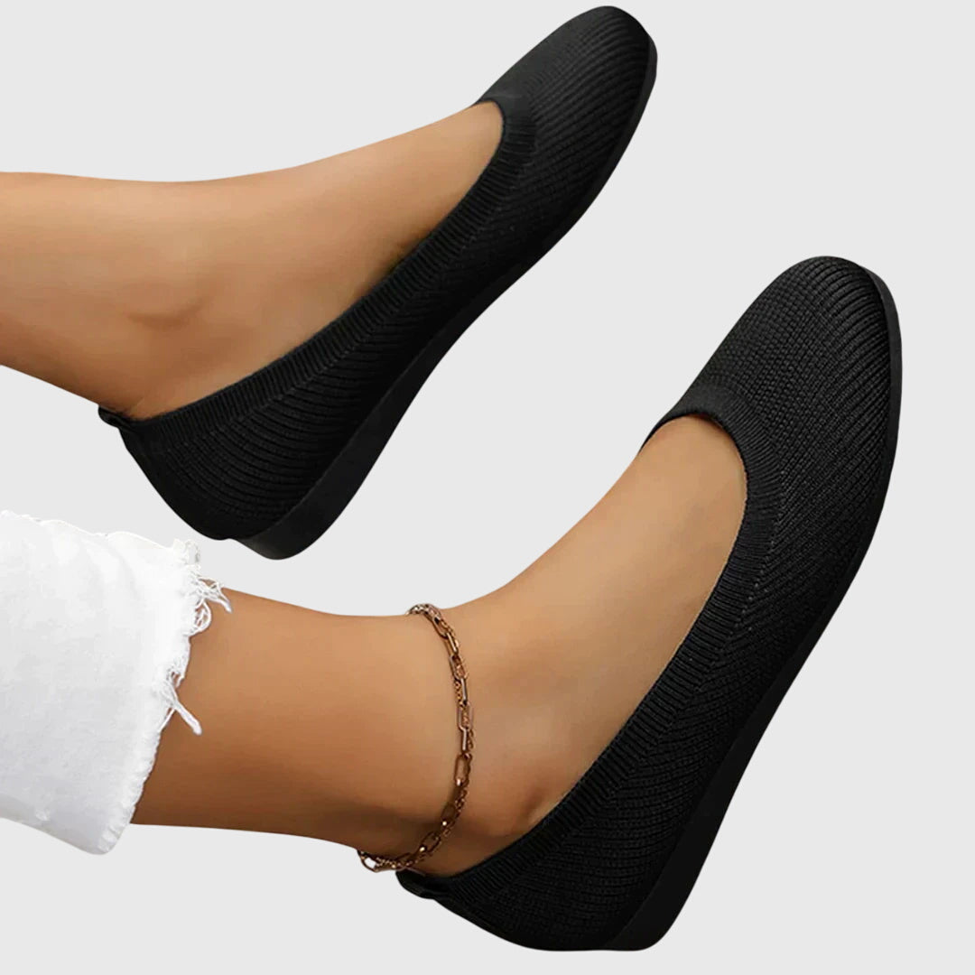 Womens anti-slip breathable slip-on shoes in a range of colours