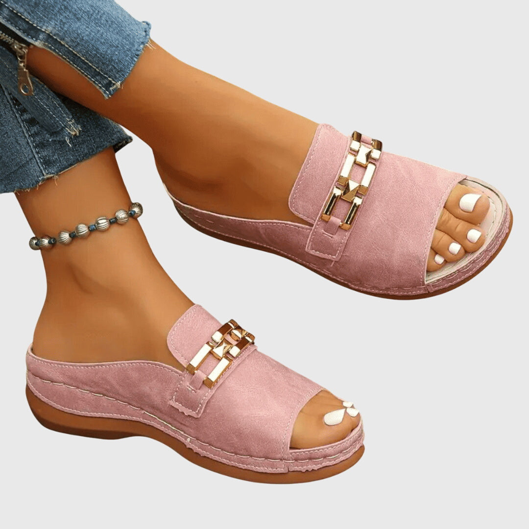 Beatrice | Slip-On Sandals with Shock-Absorbing Sole
