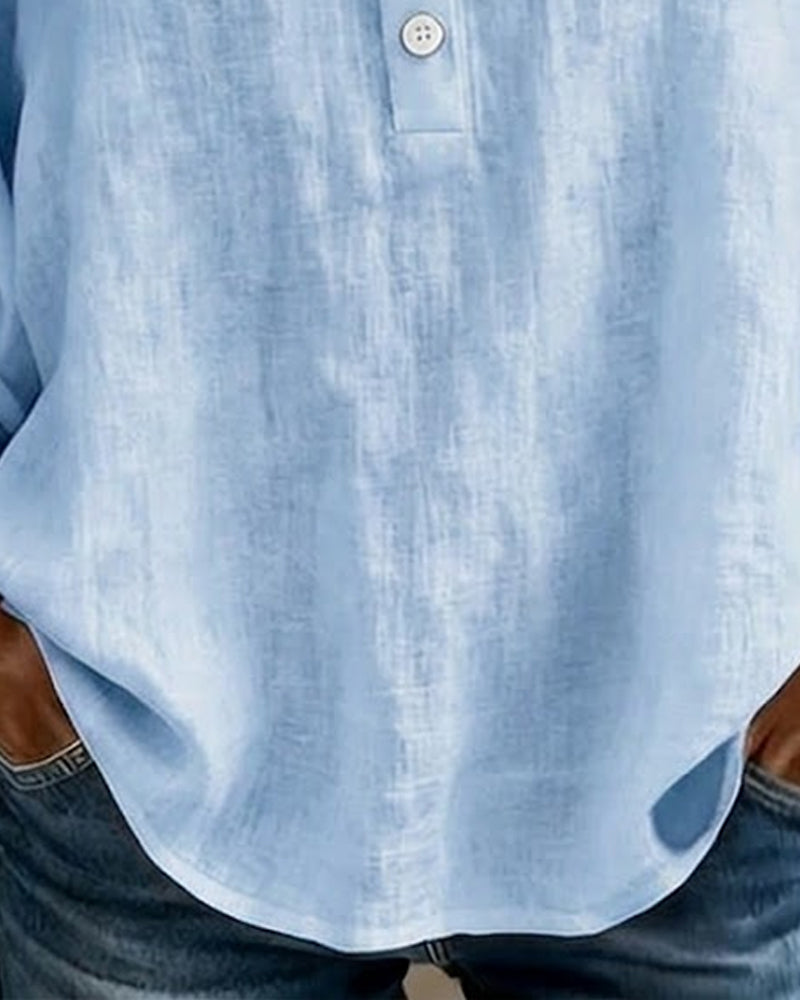 Cheryl lace blouse with puff sleeves shown in white, blue and pink
