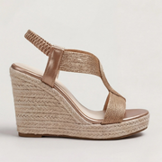 Noelle | Knit Open Toe Heels