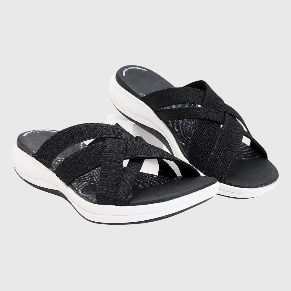 Jade: Gel-Insole Sandals with Adjustable Fit