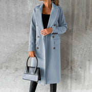 Alexa tailored wool trench coat shown in several colours, styled for everyday wear