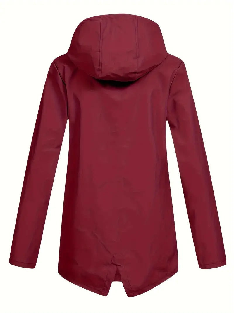 Amelia soft fleece hoodie shown in a relaxed casual fit and neutral colour