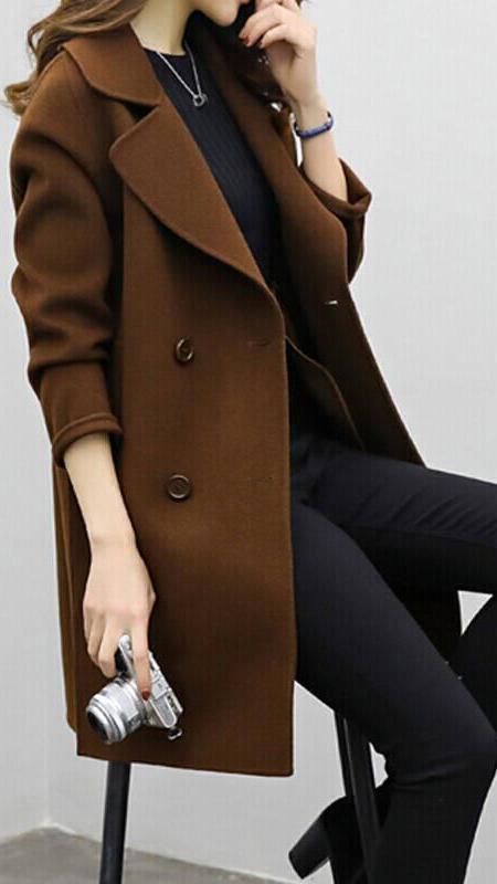 Celina long trench coat shown in green, a tailored full-length womens outerwear piece