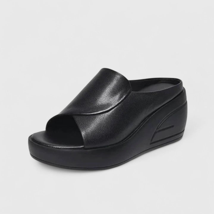 Celionette | Roomy Toe Box Wedge Sandals