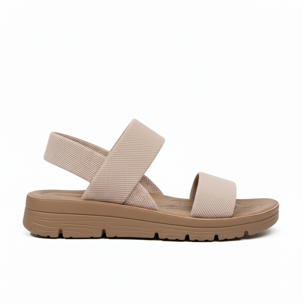 Emilia | Stretch Strap Platform Lift Sandal