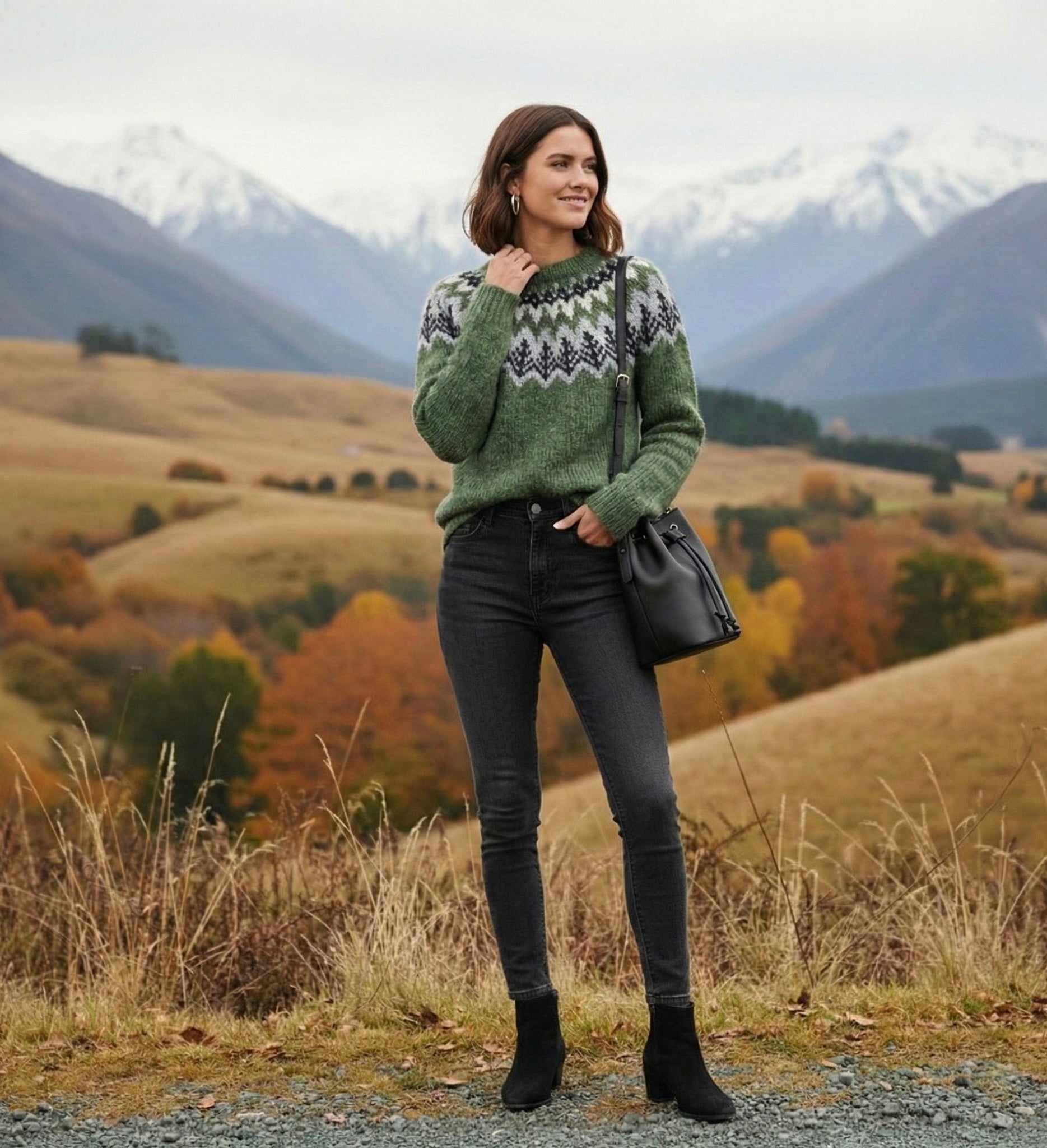 Emily warm knit jumper in a relaxed, cosy fit for everyday wear
