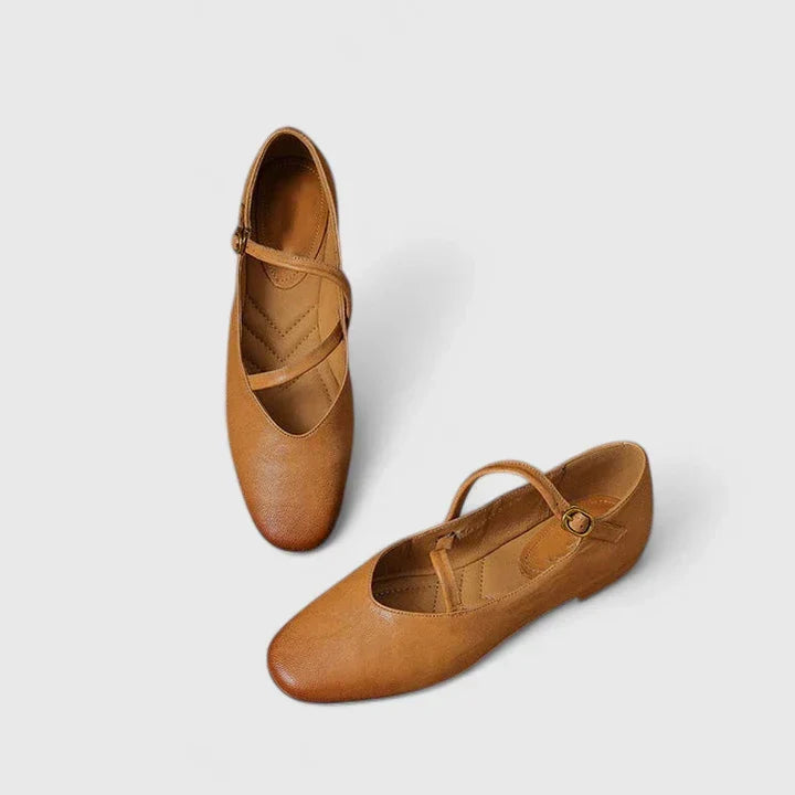 Kymberly comfortable everyday flat shoes shown in brown, black and coffee tones