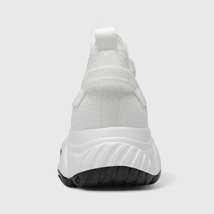 Comfortable everyday slip-on shoes shown in white, black and grey