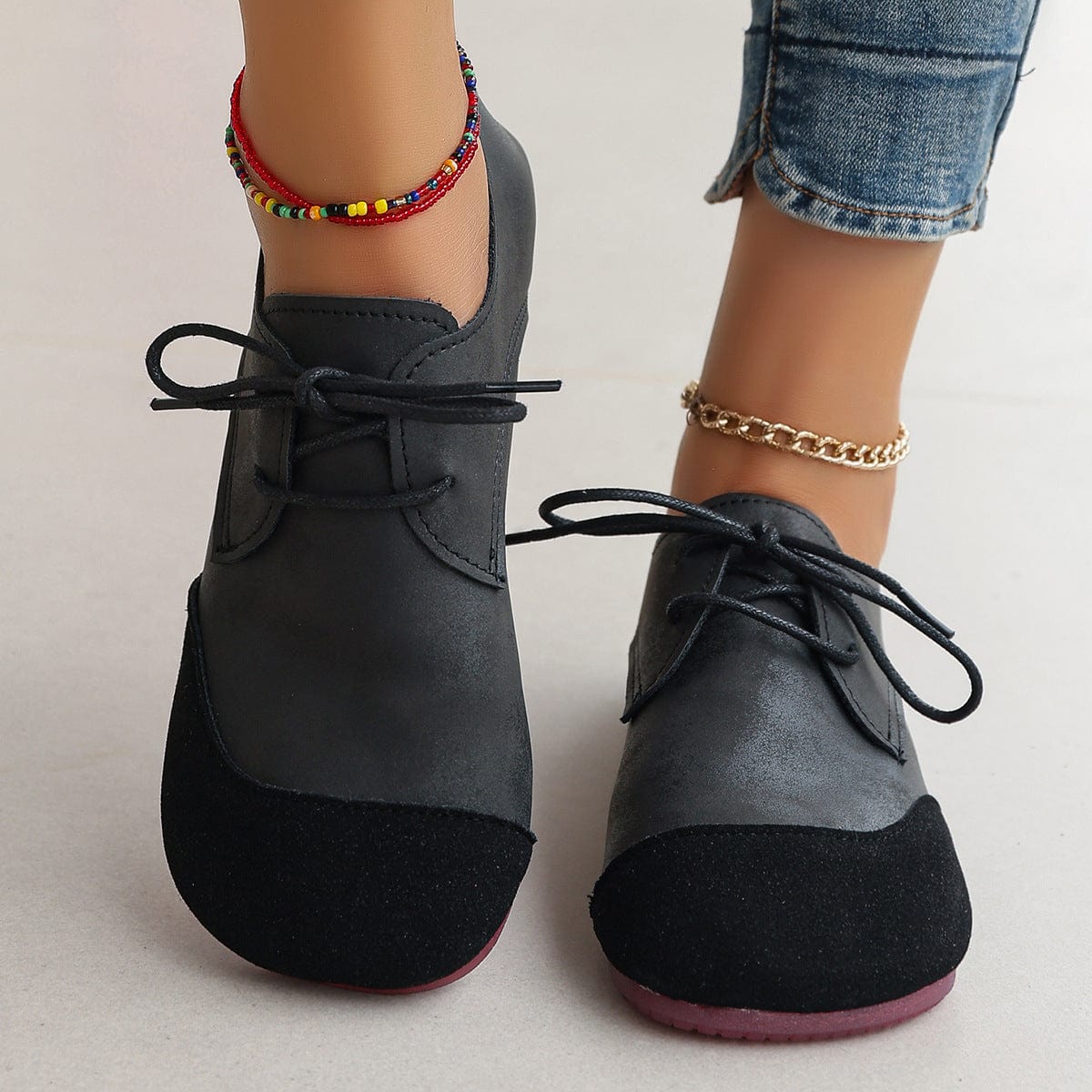 Christie everyday comfort shoes shown in black, brown and beige colourways