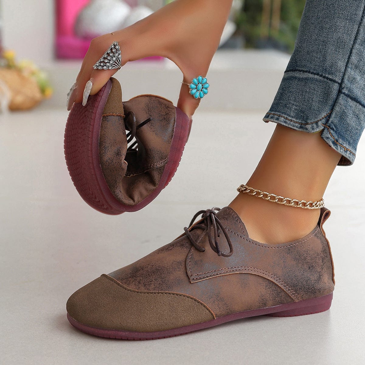 Christie everyday comfort shoes shown in black, brown and beige colourways
