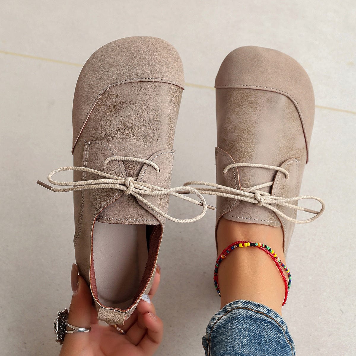Christie everyday comfort shoes shown in black, brown and beige colourways