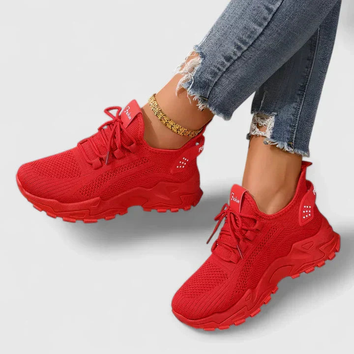 Maica orthopedic comfort sneakers shown in a range of colours