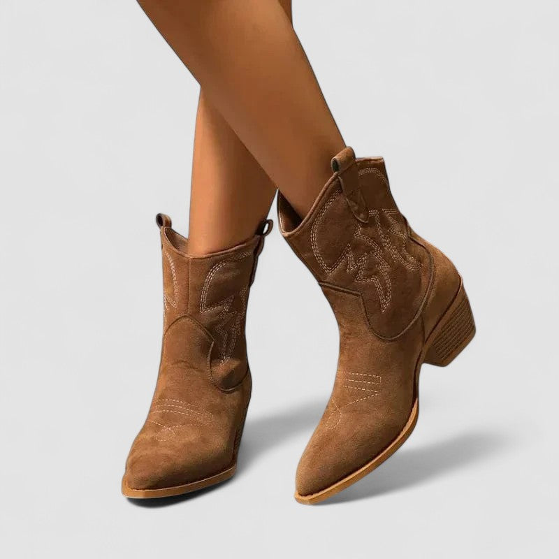 Lillian | Western Boots with Lightweight Sole