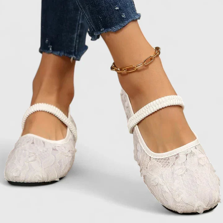 Ivannie comfortable everyday slip-on shoes shown in black and white