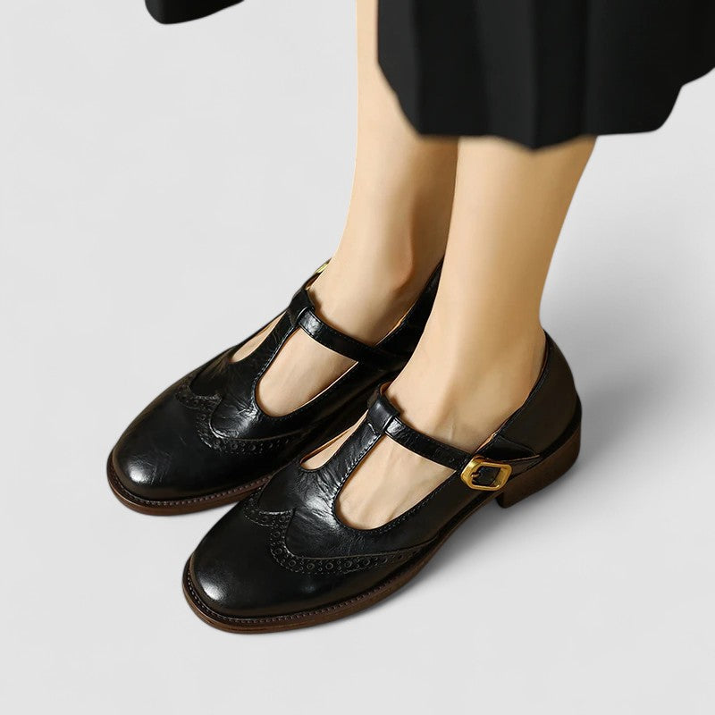 Comfortable slip-on shoes for women shown in beige, black and brown