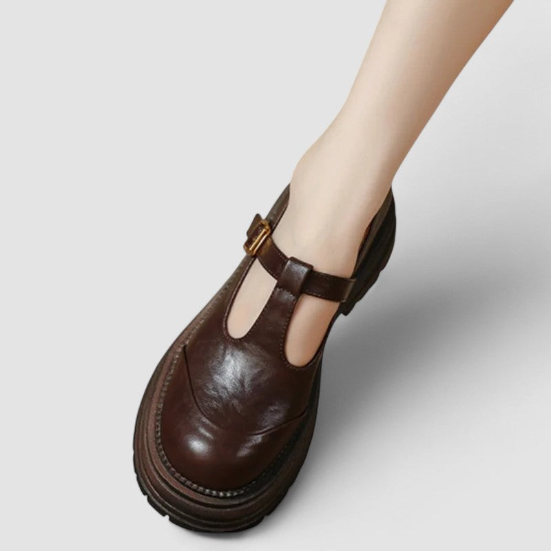 Comfortable slip-on everyday shoes shown in brown and black