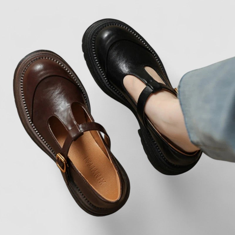 Comfortable slip-on everyday shoes shown in brown and black