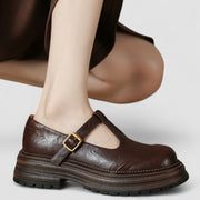 Comfortable slip-on everyday shoes shown in brown and black